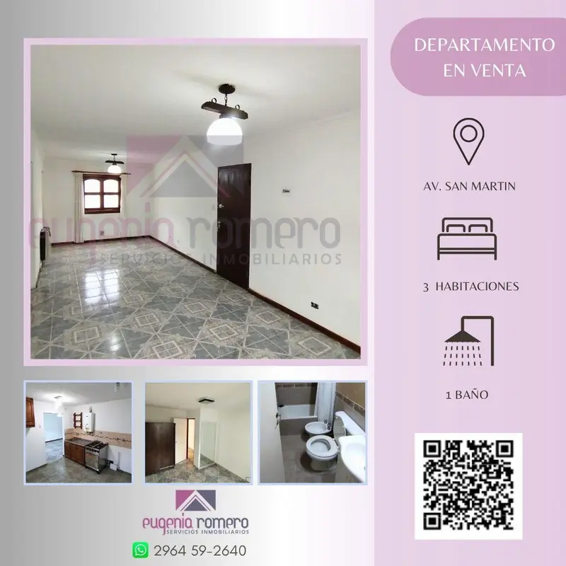 Departamento en Venta en Rio Grande - DEPARTAMENTO EN VENTA. CHACRA 2. San Martín  2626